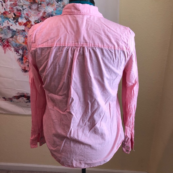 Peach Express Button Down - Picture 2 of 4